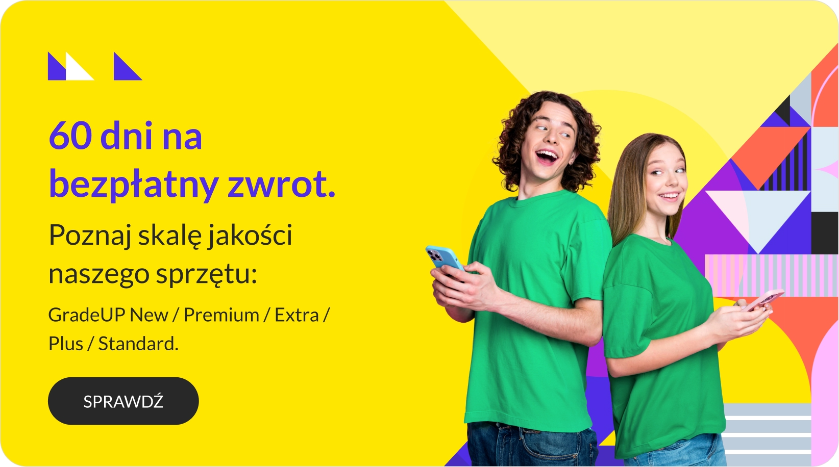 60 dni na bezpłatny zwrot