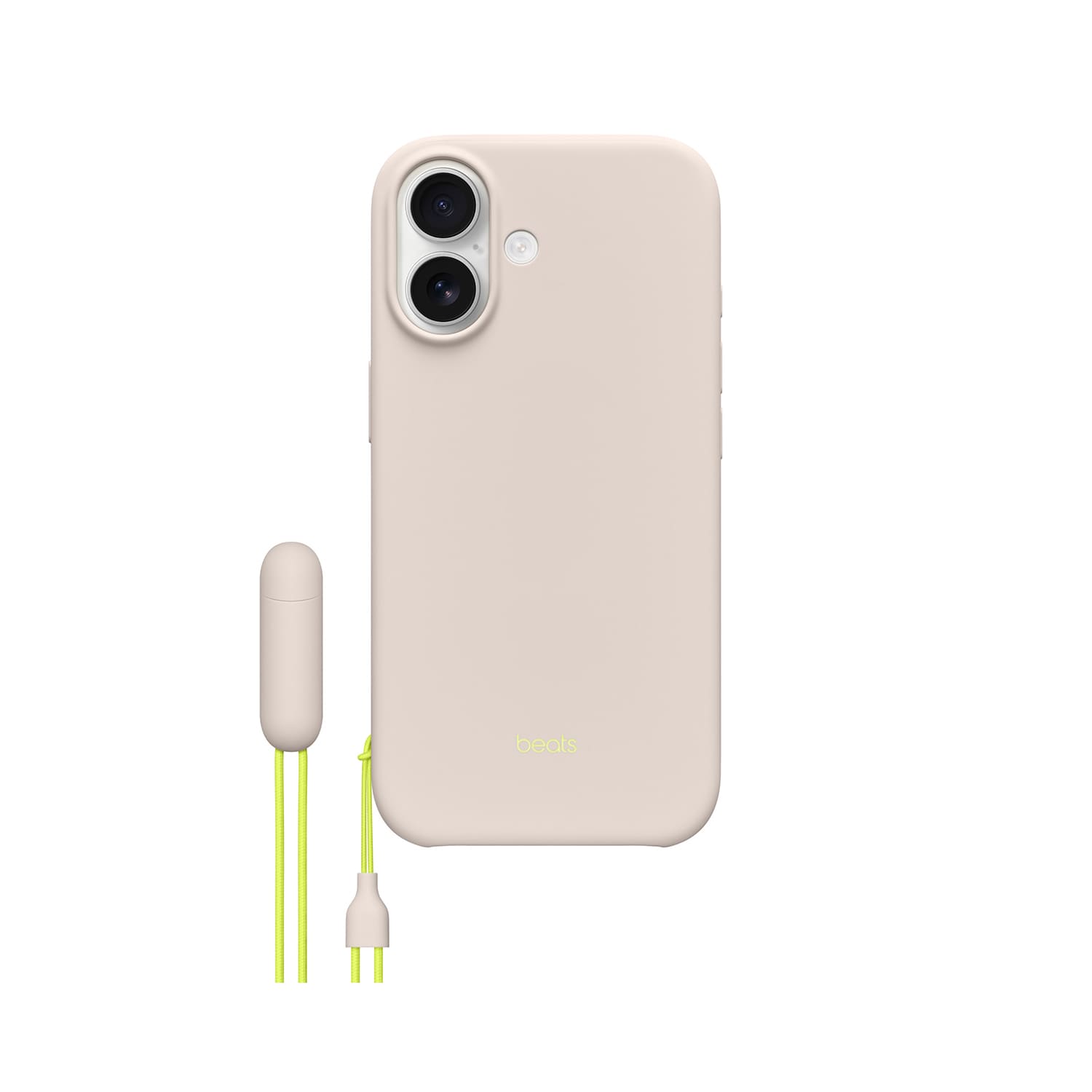 Apple Beats Kickstand etui z podpórką do iPhone 17 z MagSafe i panelem Sterowanie aparatem - Boksytowy beżowy