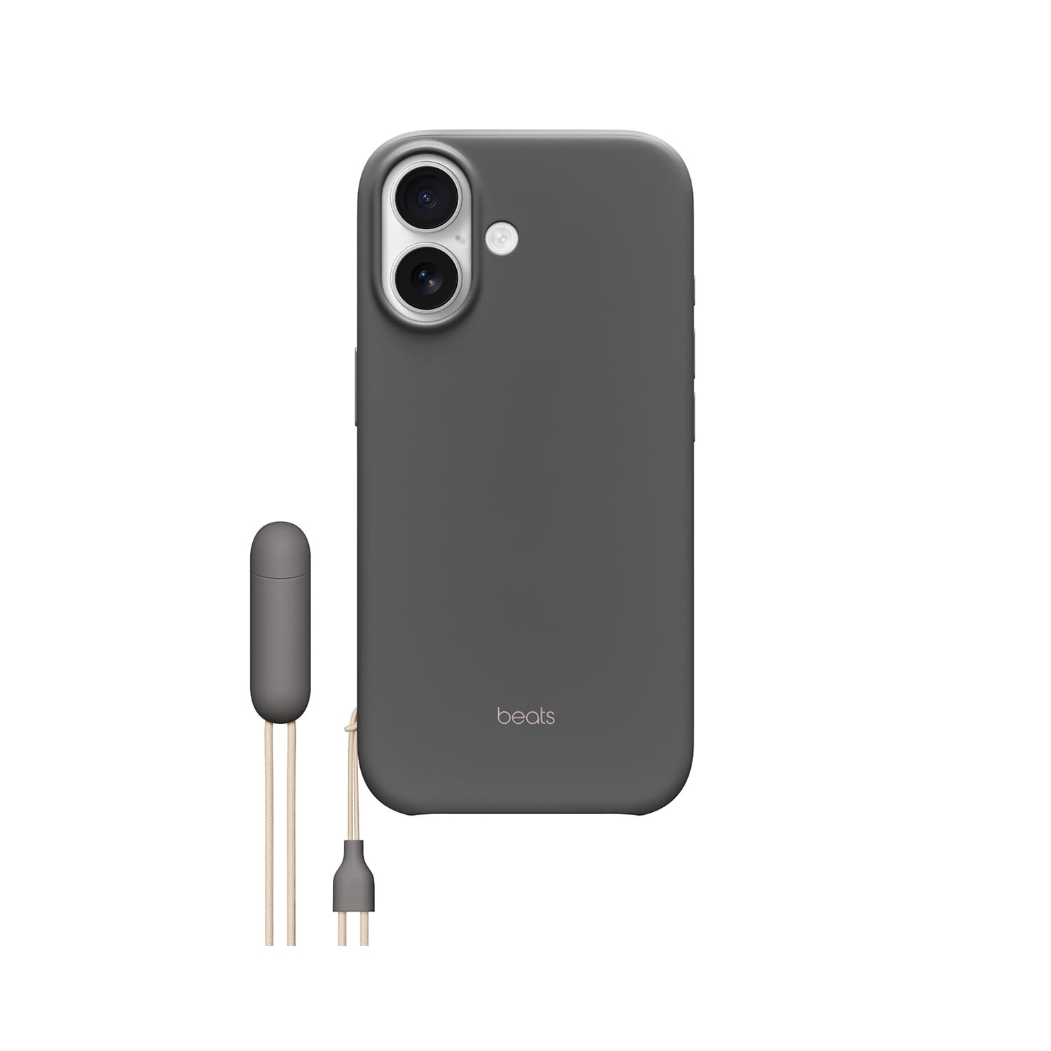 Apple Beats Kickstand etui z podpórką do iPhone 17 z MagSafe i panelem Sterowanie aparatem - Szafirowy szary