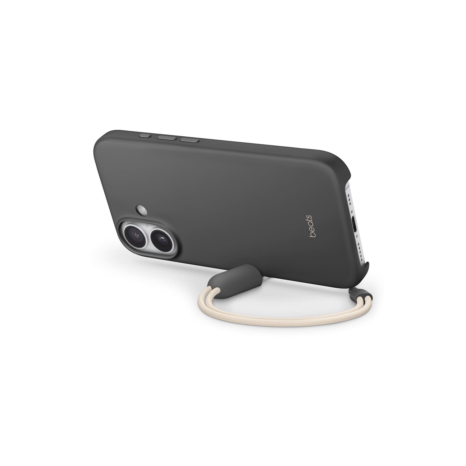 Apple Beats Kickstand etui z podpórką do iPhone 17 z MagSafe i panelem Sterowanie aparatem - Szafirowy szary