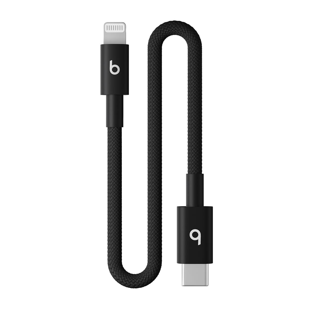 Apple Beats Pleciony przewód USB-C na Lightning (20cm) - Dynamiczna czerń Apple Beats Pleciony przewód USB-C na Lightning (20cm) - Dynamiczna czerń