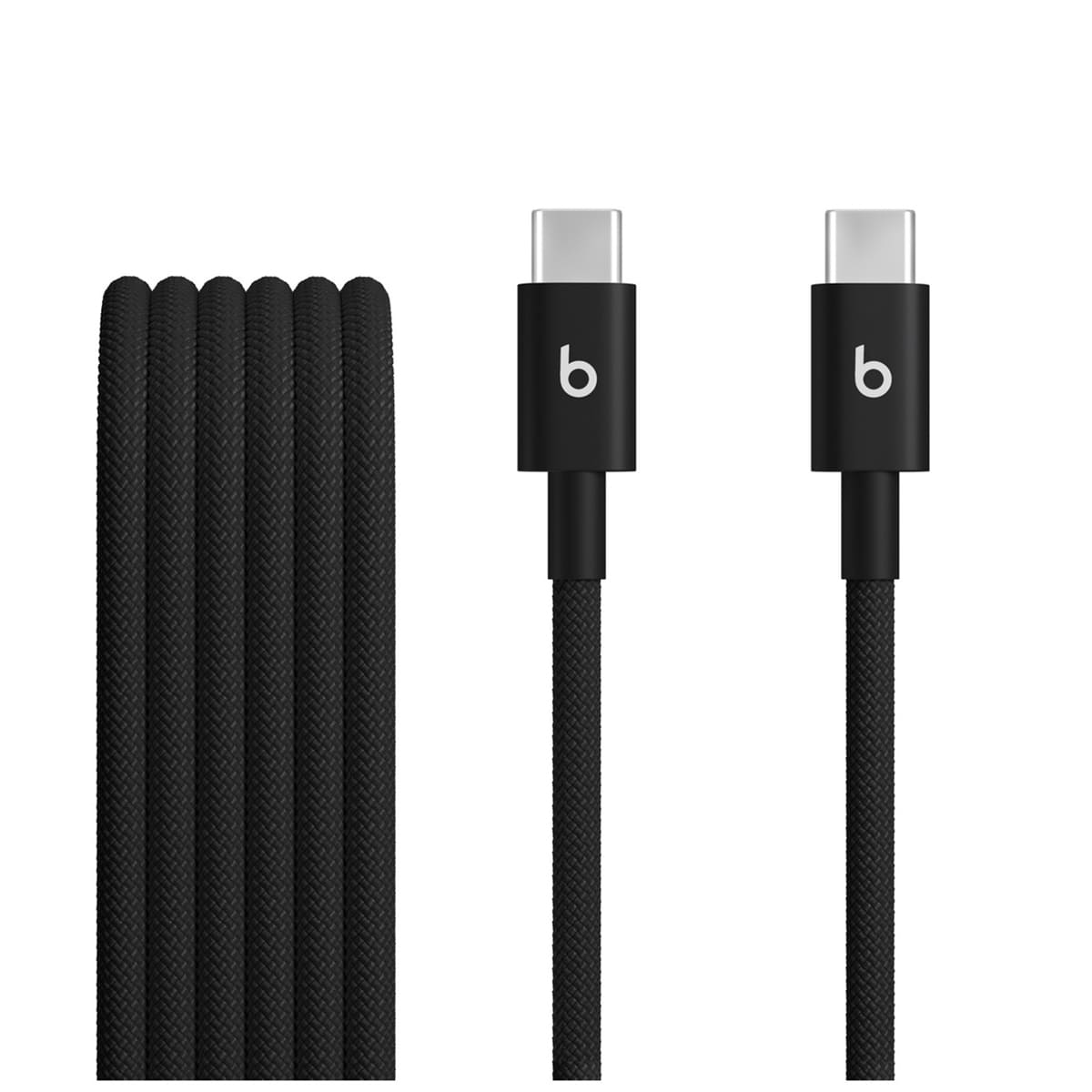 Apple Beats Pleciony przewód USB-C na USB-C (1,5m) - Dynamiczna czerń Apple Beats Pleciony przewód USB-C na USB-C (1,5m) - Dynamiczna czerń
