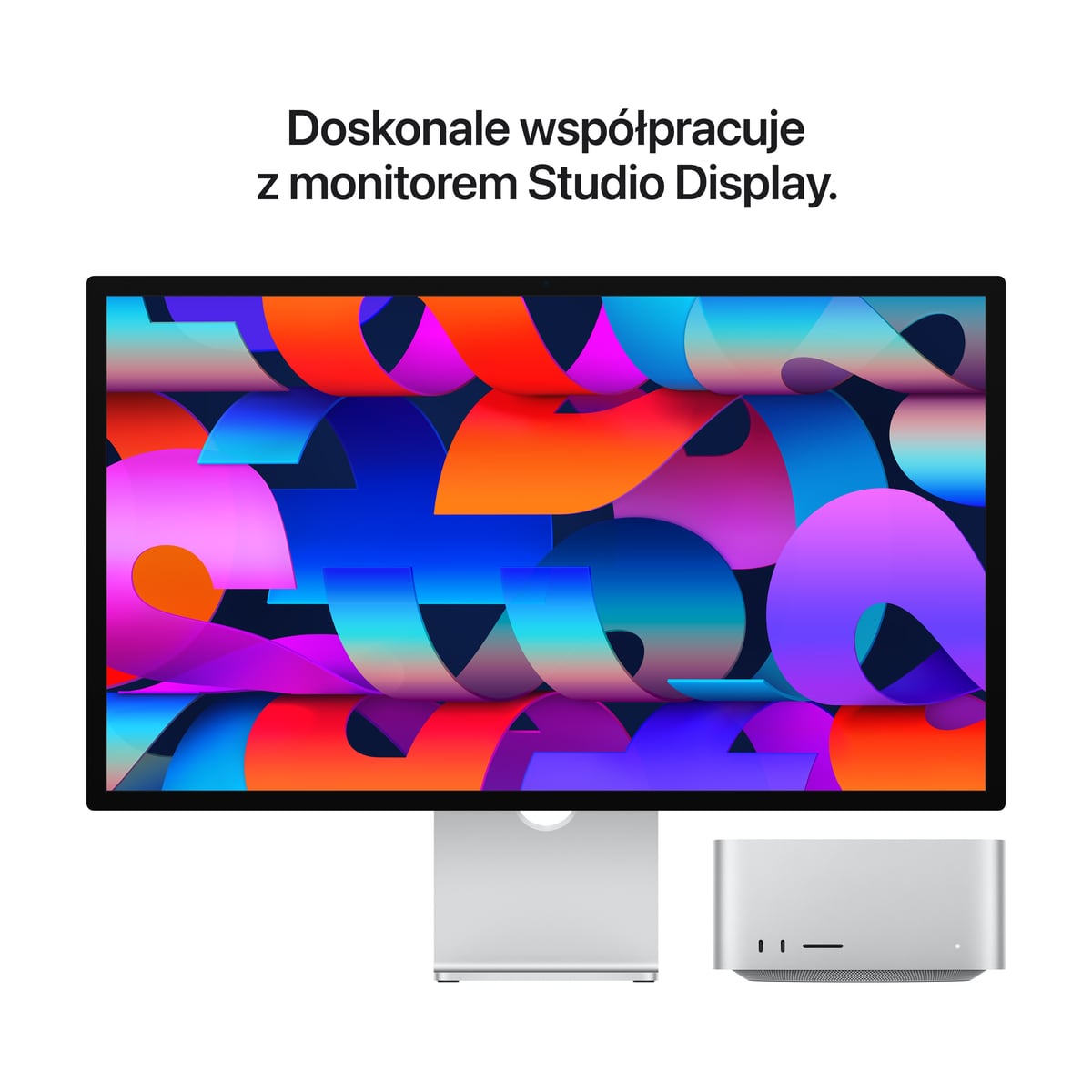 MacBook Air 15 cali M2 Srebrny - wyświetlacz