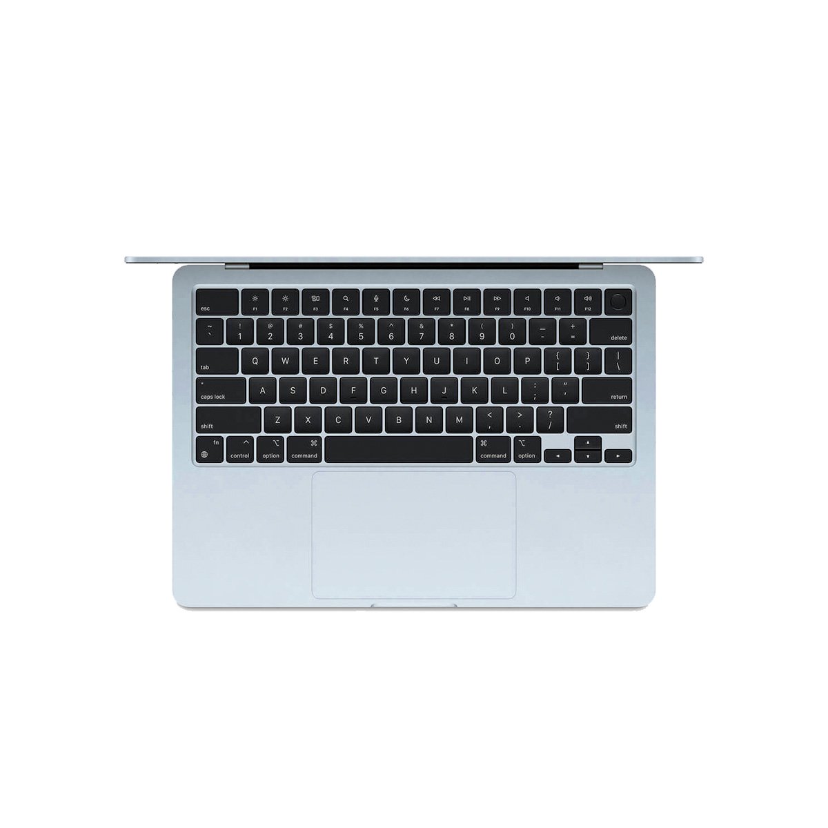 MacBook Air 15 cali M2 Błękitny - klawiatura
