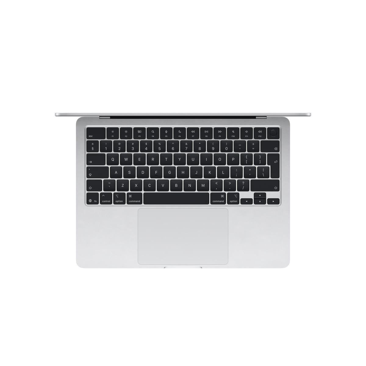 MacBook Air 15 cali M2 Srebrny - klawiatura