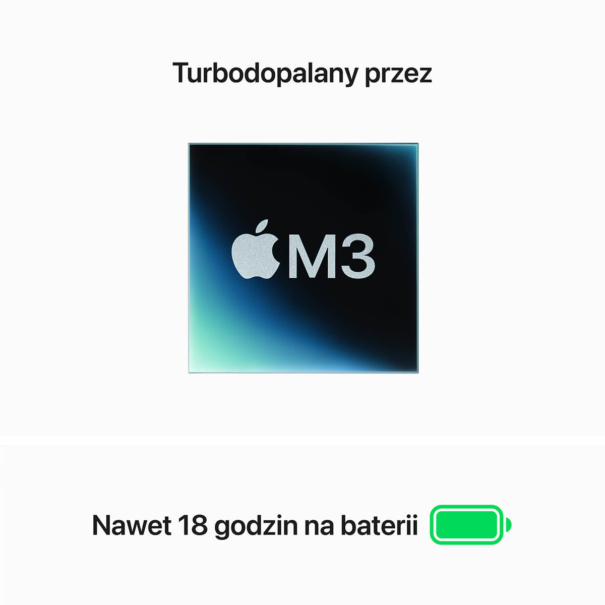 Apple MacBook Air 15 M3 8-rdzeniowy CPU + 10-rdzeniowe GPU / 16GB / 256GB SSD / Gwiezdna szarość (Space Gray) - najważniejsze cechy