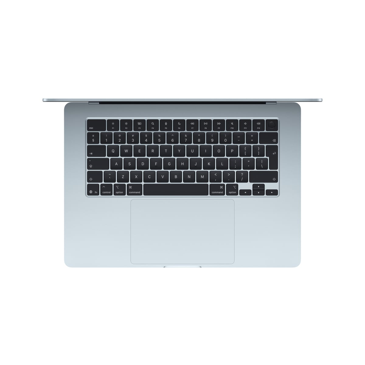 MacBook Air 15 cali M2 Błękitny - klawiatura