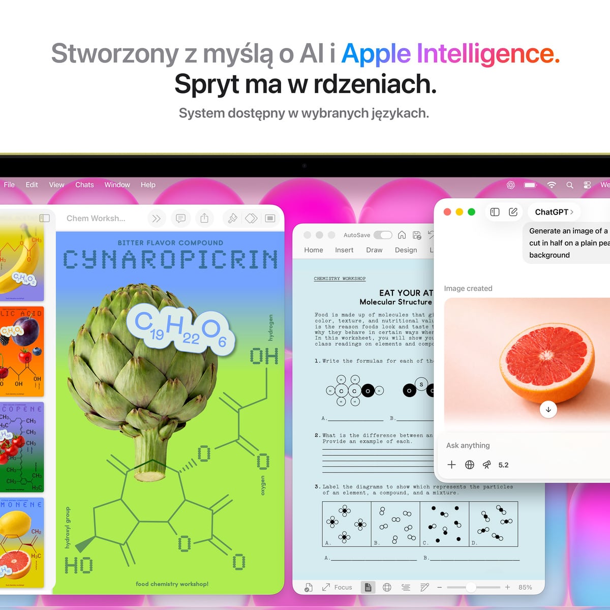 MacBook Air 15 cali M2 Cytrusowoż&oacute;łty - złącza