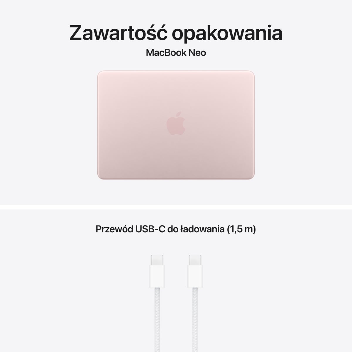 MacBook Air 15 cali M2 Subtelny R&oacute;ż - klawiatura