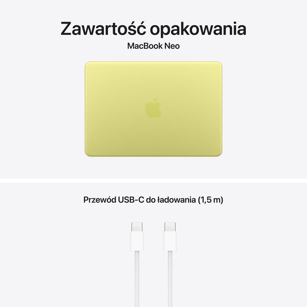 MacBook Air 15 cali M2 Cytrusowożółty - klawiatura MacBook Air 15 cali M2 Cytrusowożółty - klawiatura