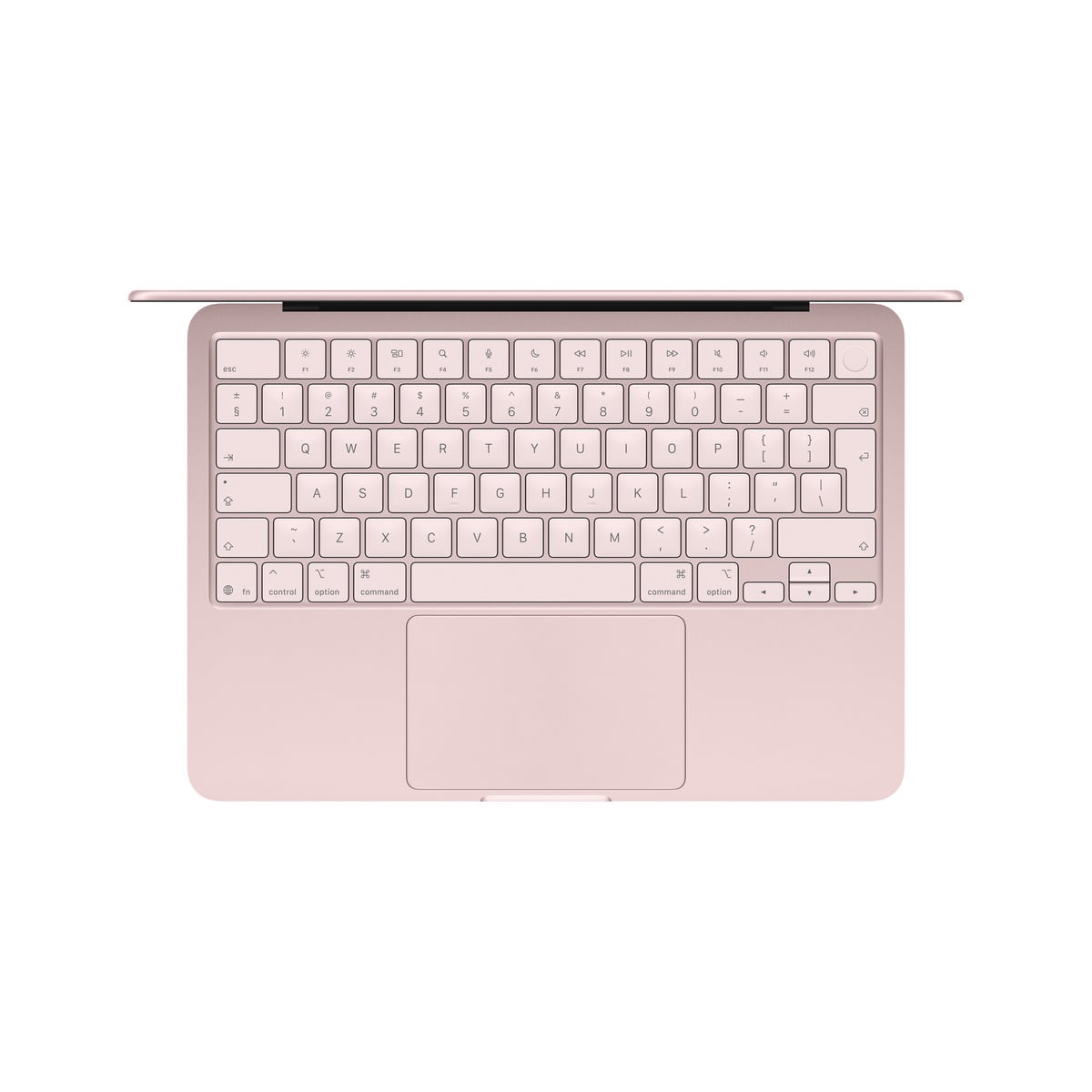 MacBook Air 15 cali M2 Subtelny Róż - klawiatura MacBook Air 15 cali M2 Subtelny Róż - klawiatura