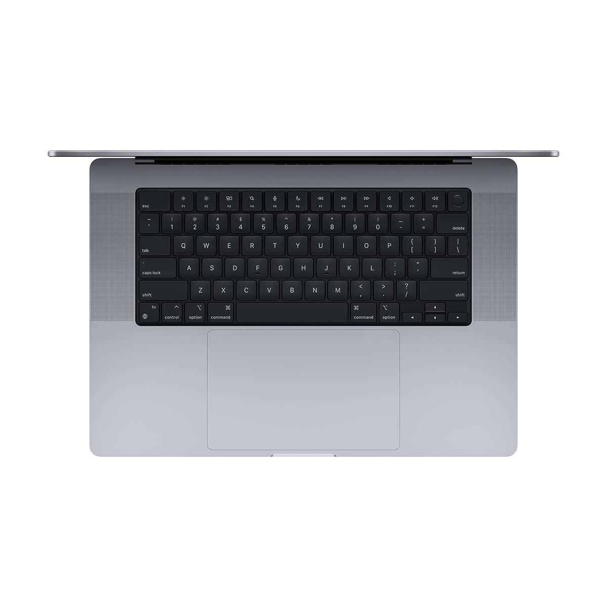 Apple MacBook Pro 16 M2 Pro 12-core CPU + 19-core GPU / 32GB RAM / 8TB SSD / Klawiatura US / Gwiezdna Szarość (Space Gray) - klawiatura