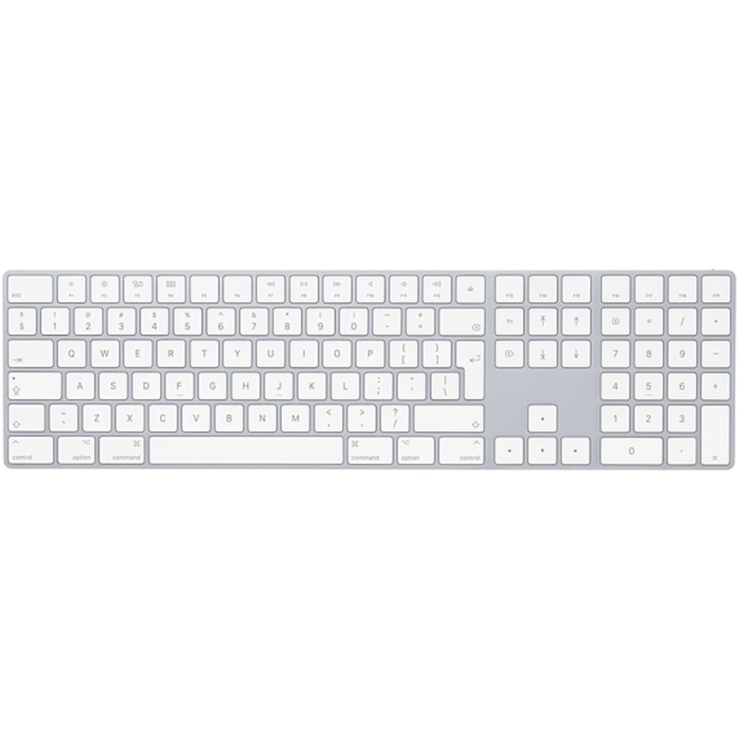 Apple Magic Keyboard Klawiatura numeryczna - angielski brytyjski - Srebrna Apple Magic Keyboard Klawiatura numeryczna - angielski brytyjski - Srebrna