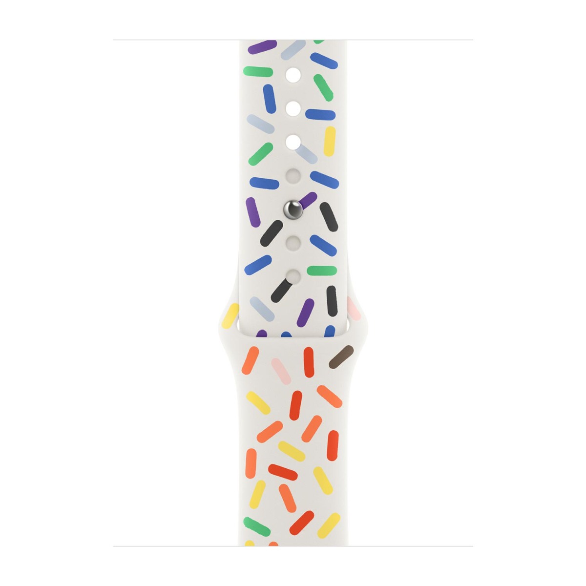 Apple Pasek sportowy Pride Edition do koperty 45 mm – rozmiar M/L