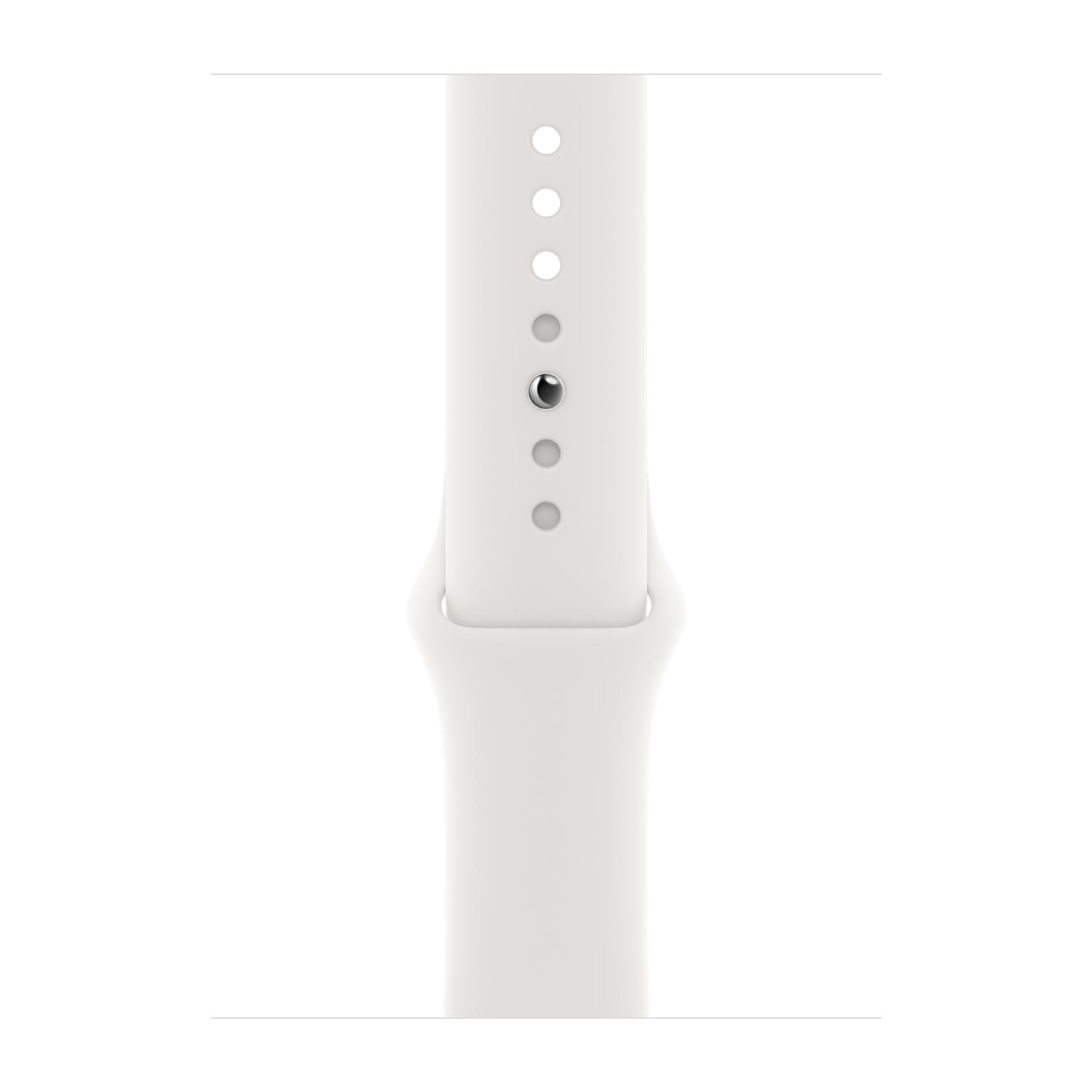 Apple Pasek sportowy w kolorze białym do koperty 38mm / 40mm / 41mm / 42mm - rozmiar S/M/L Apple Pasek sportowy w kolorze białym do koperty 38mm / 40mm / 41mm / 42mm - rozmiar S/M/L