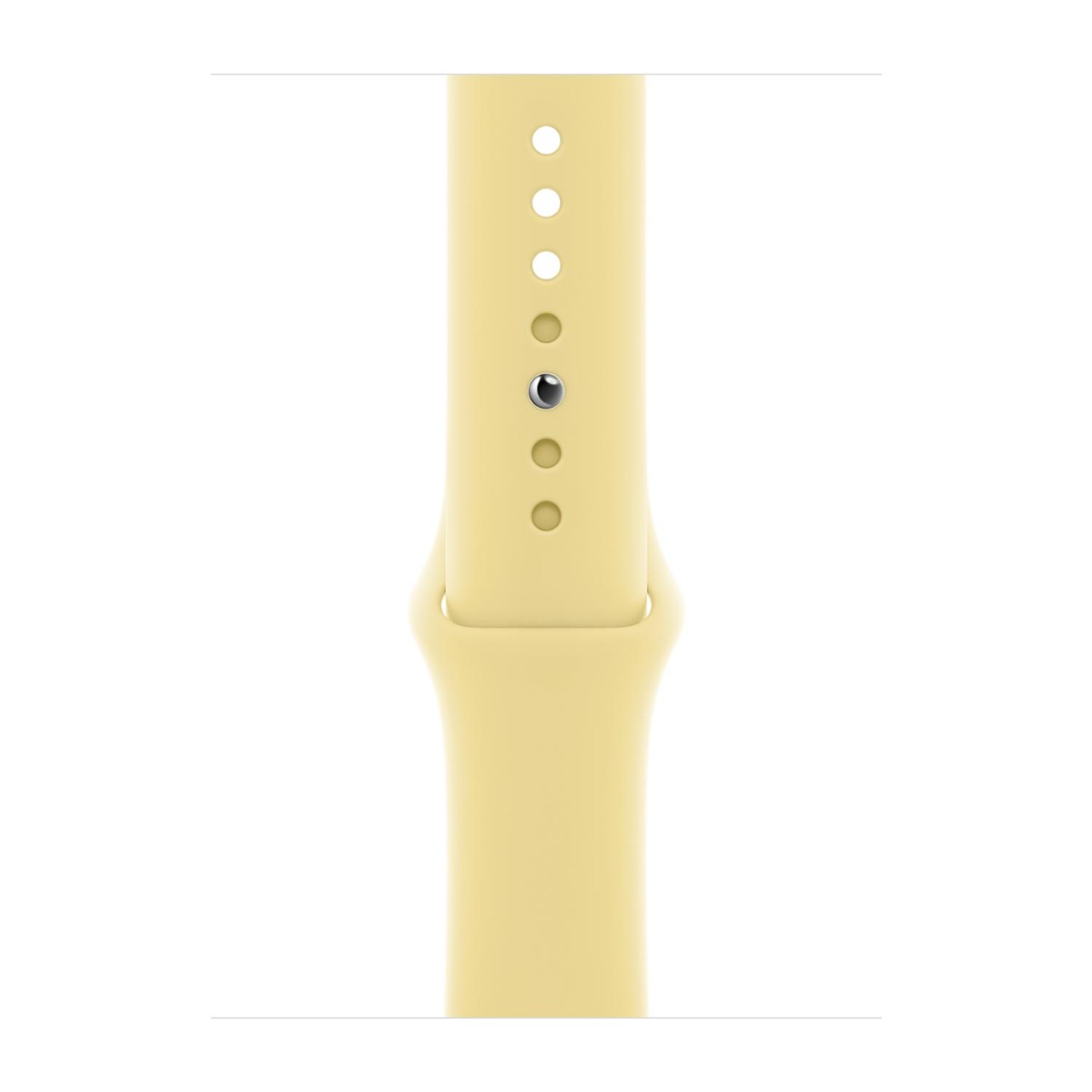 Apple Pasek sportowy  w kolorze kremu cytrynowego do koperty 38mm / 40mm / 41mm / 42mm - rozmiar S/M/L