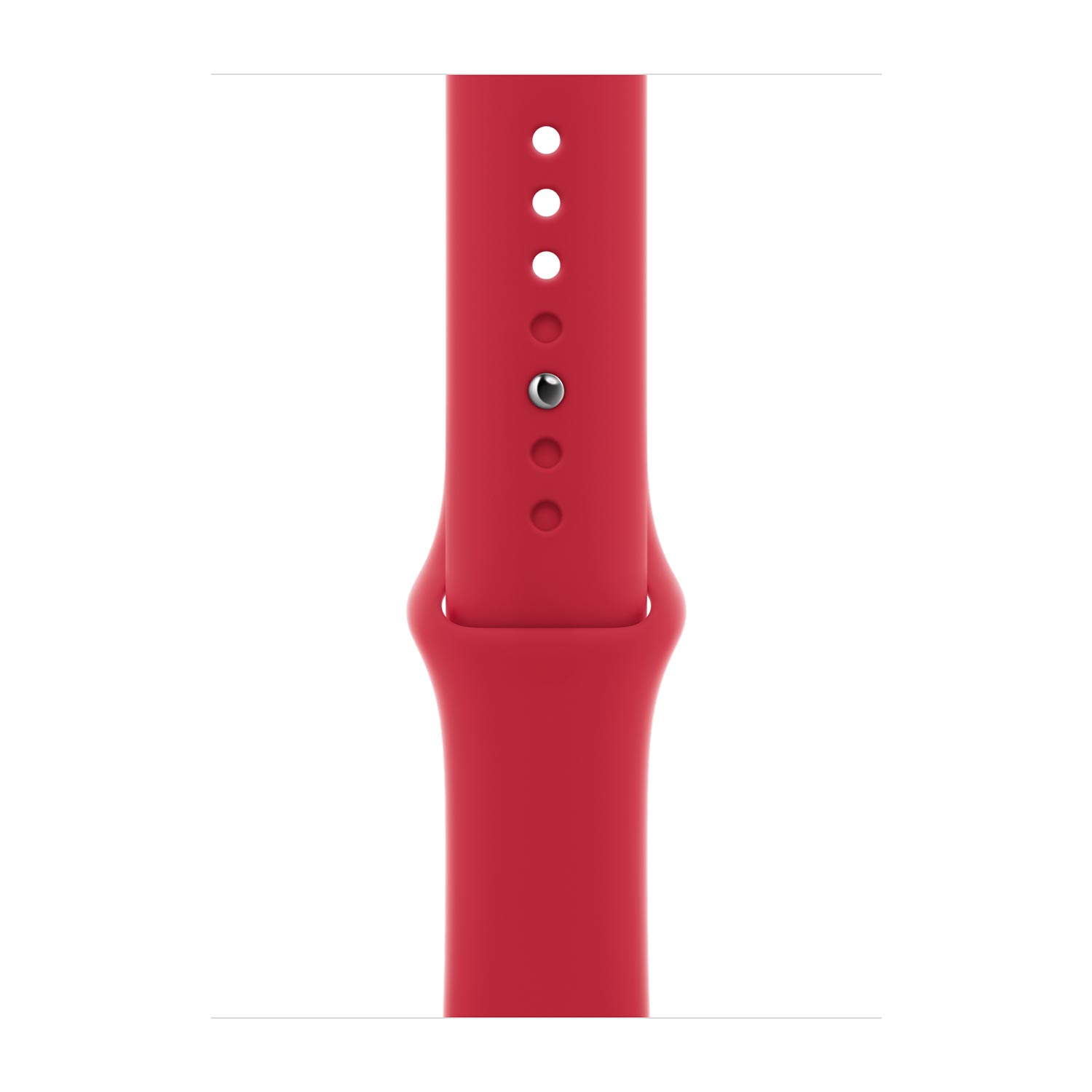 Apple Pasek sportowy w kolorze (PRODUCT)RED do koperty 38mm / 40mm / 41mm / 42mm - rozmiar S/M Apple Pasek sportowy w kolorze (PRODUCT)RED do koperty 38mm / 40mm / 41mm / 42mm - rozmiar S/M