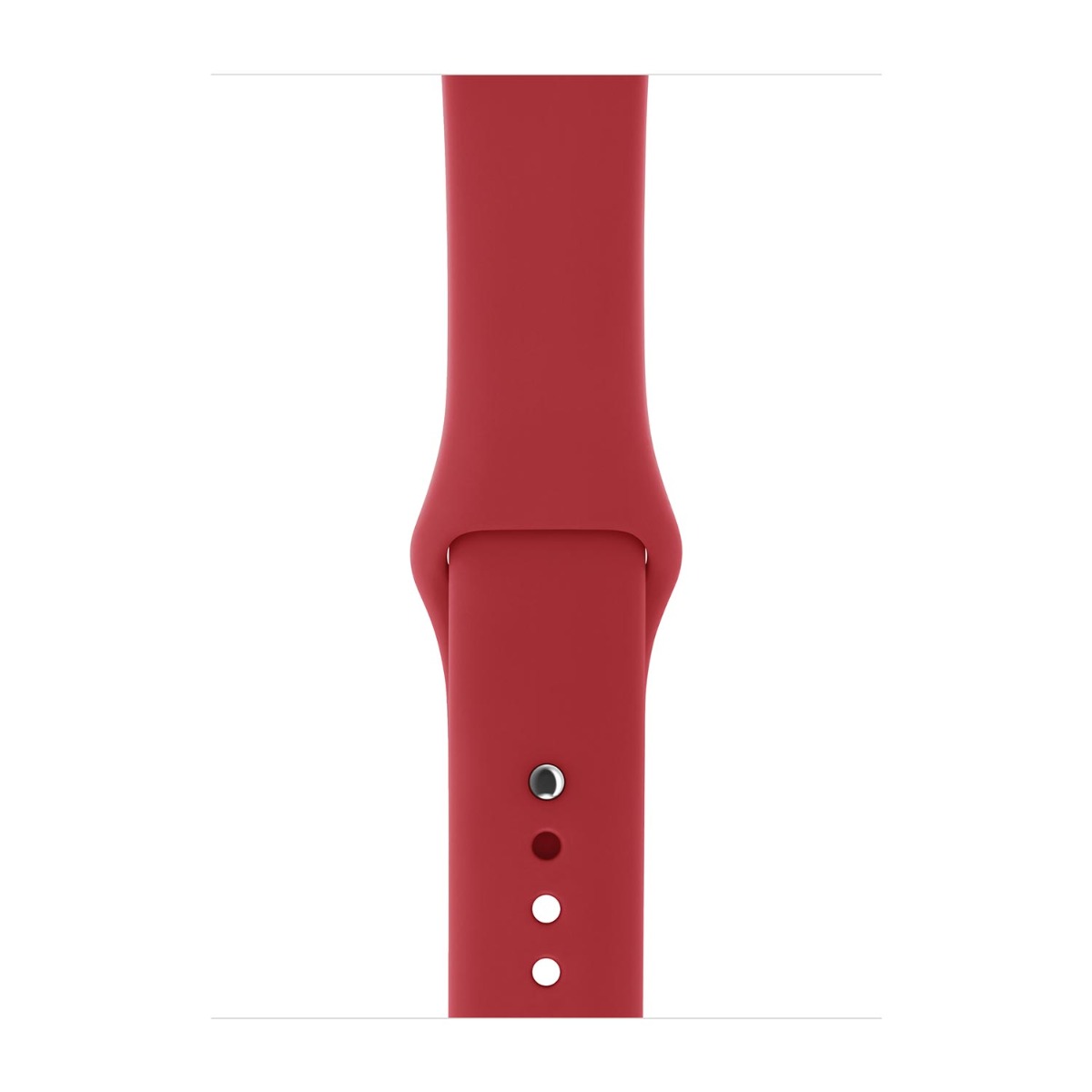 Apple Pasek sportowy  w kolorze (PRODUCT)RED do koperty 44mm / 45mm / 46mm / 49mm - rozmiar S/M/L