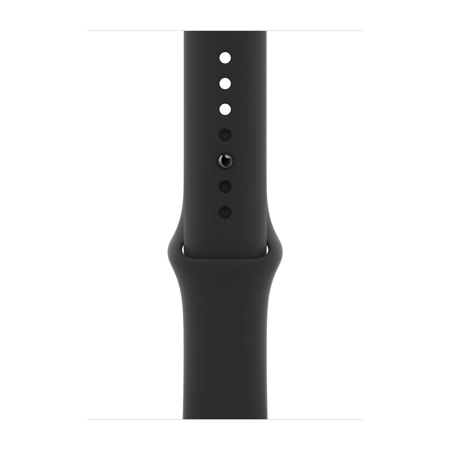 Apple Pasek sportowym w kolorze Czarnym do koperty 44mm / 45mm / 46mm / 49mm - rozmiar M/L Apple Pasek sportowym w kolorze Czarnym do koperty 44mm / 45mm / 46mm / 49mm - rozmiar M/L