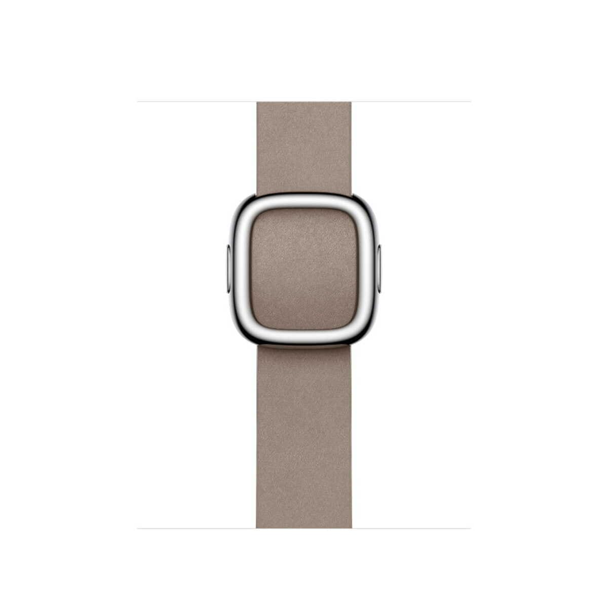 Apple Pasek w kolorze beżu z klamrą nowoczesną do koperty 41 mm – rozmiar M