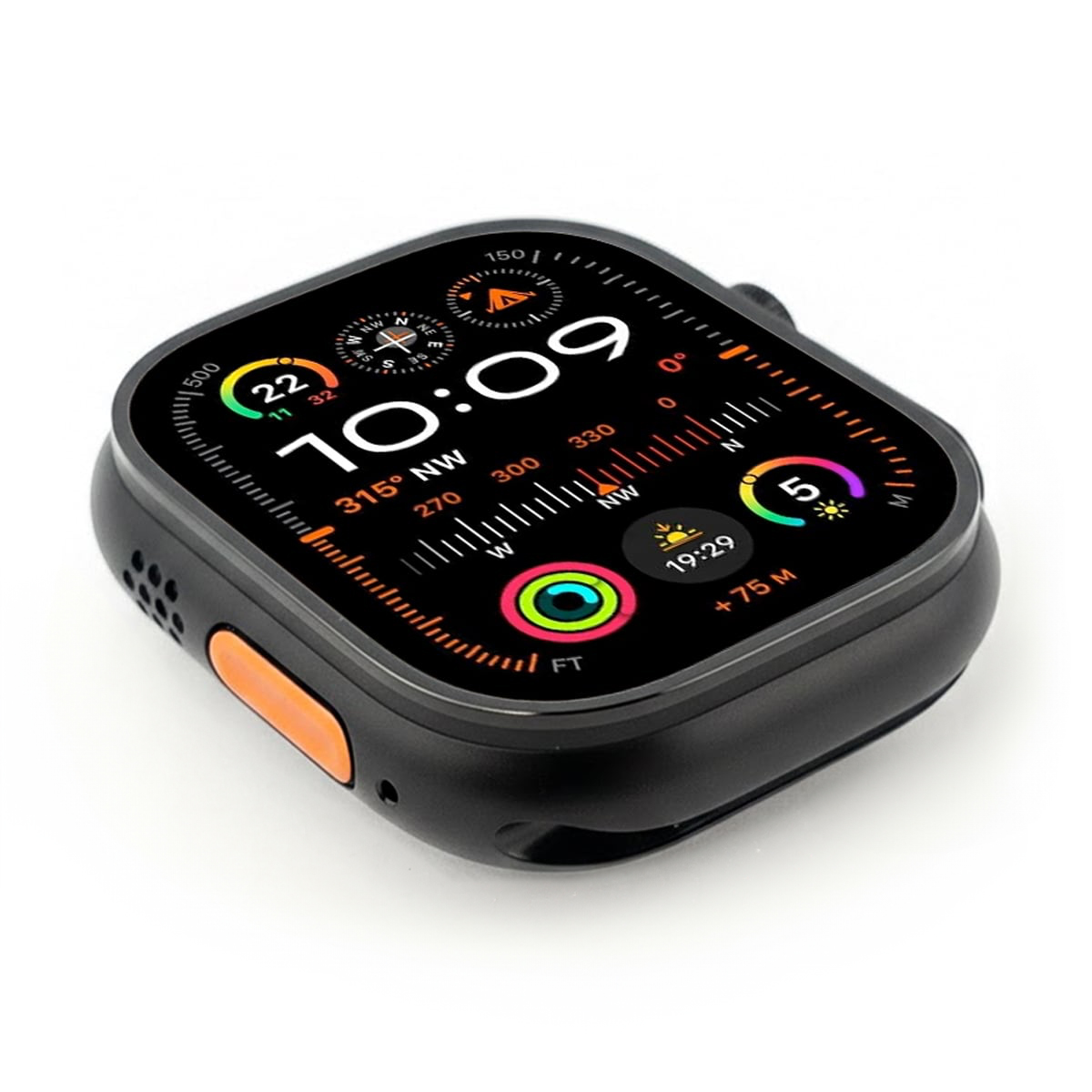 Apple Watch Ultra 2 GPS + Cellular Koperta 49mm z Tytanu w kolorze Czarnym - bez paska