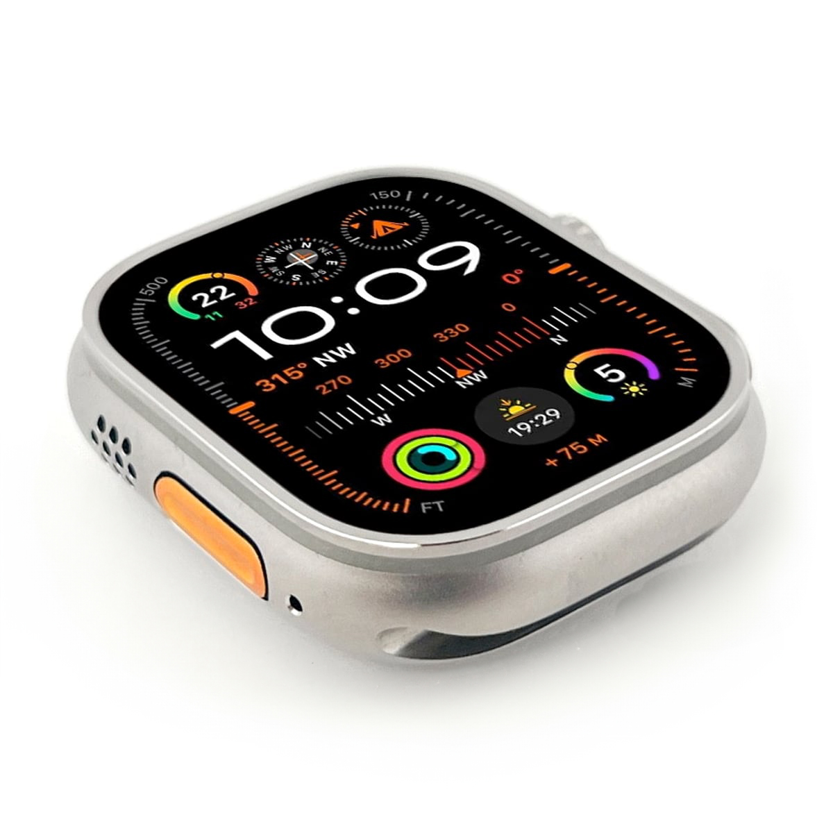 Apple Watch Ultra 2 GPS + Cellular Koperta 49mm z Tytanu w kolorze Naturalnym - bez paska