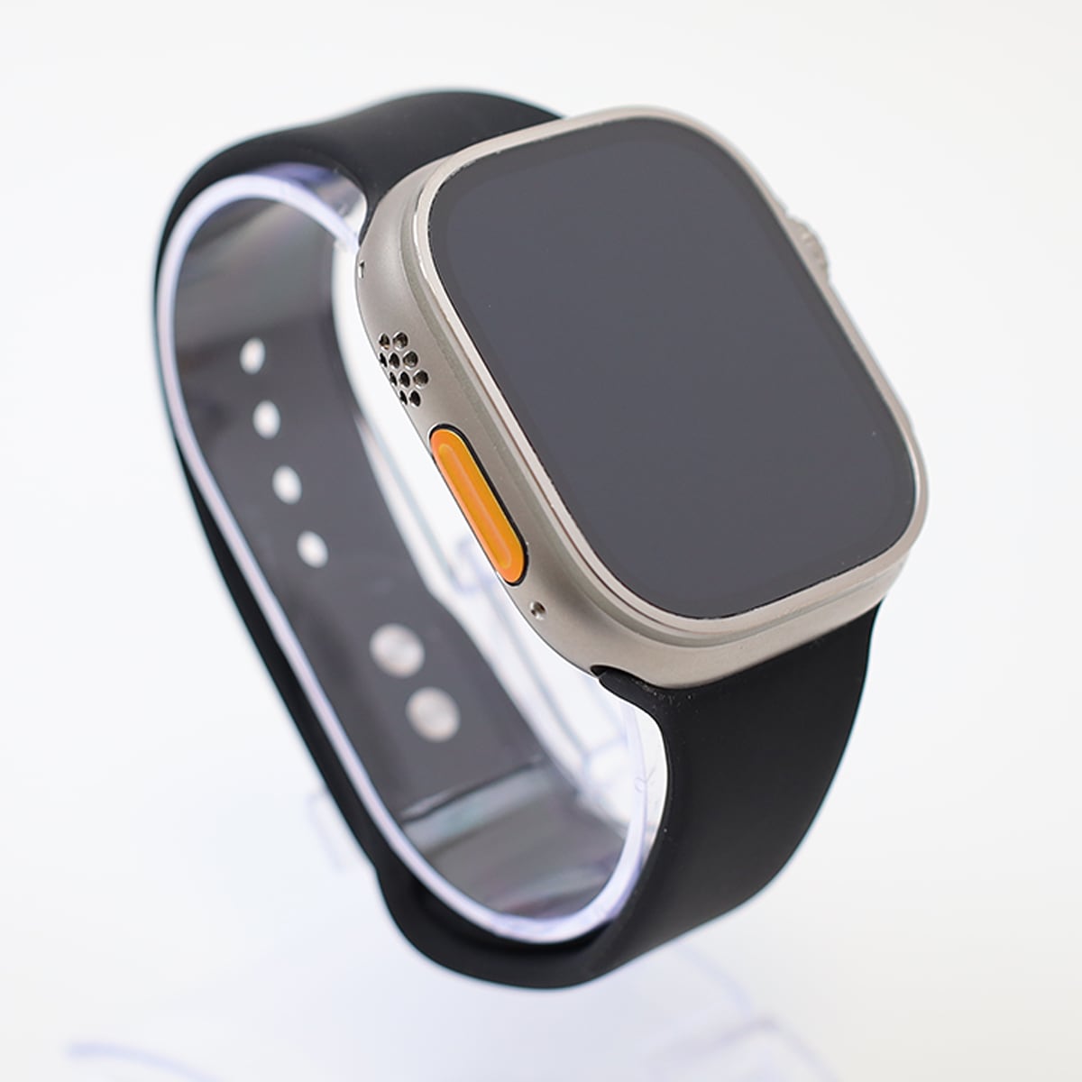 Apple Watch Ultra 2 GPS + Cellular Koperta 49mm z Tytanu w kolorze Naturalnym - bez paska - ekran