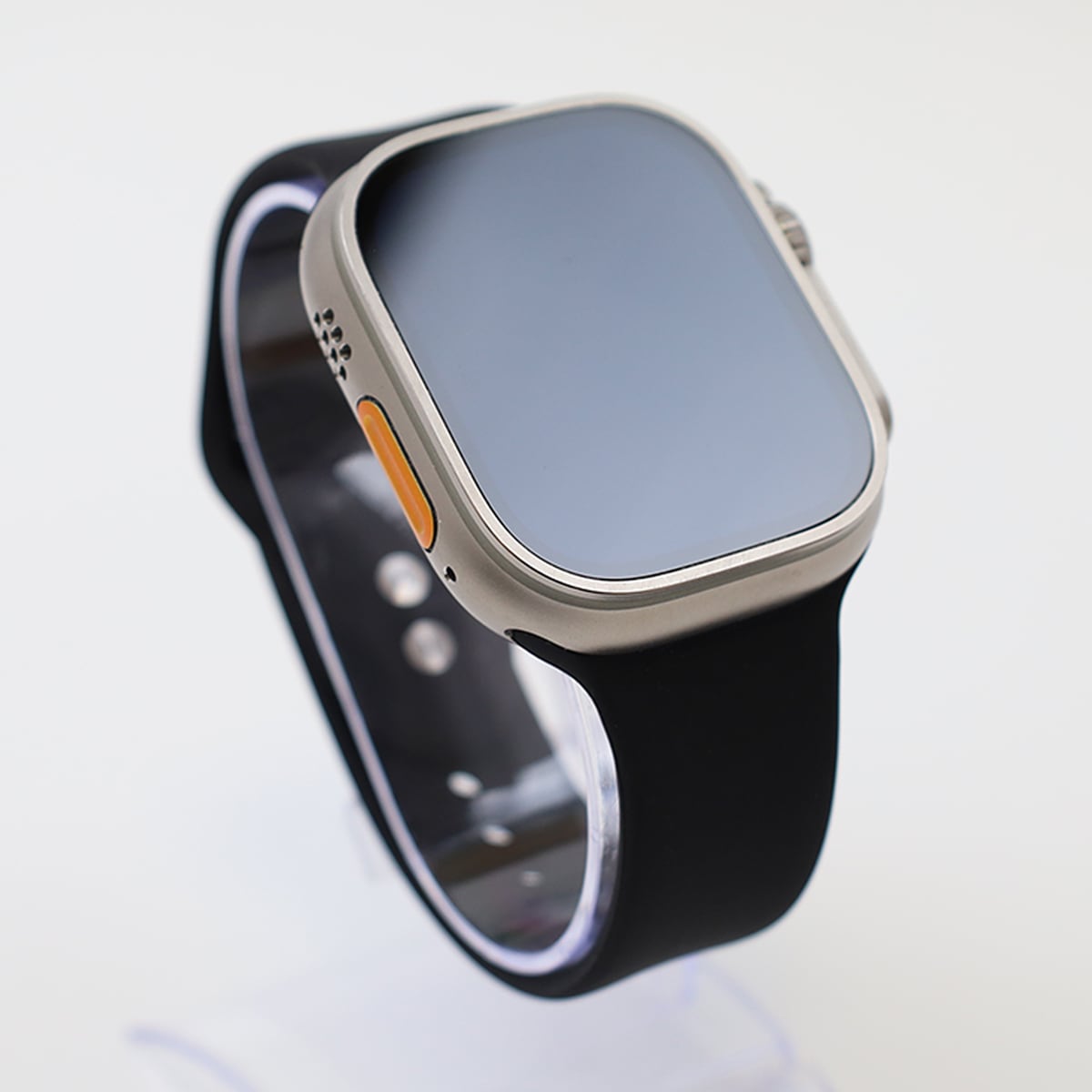 Apple Watch Ultra 2 GPS + Cellular Koperta 49mm z Tytanu w kolorze Naturalnym - bez paska - ekran