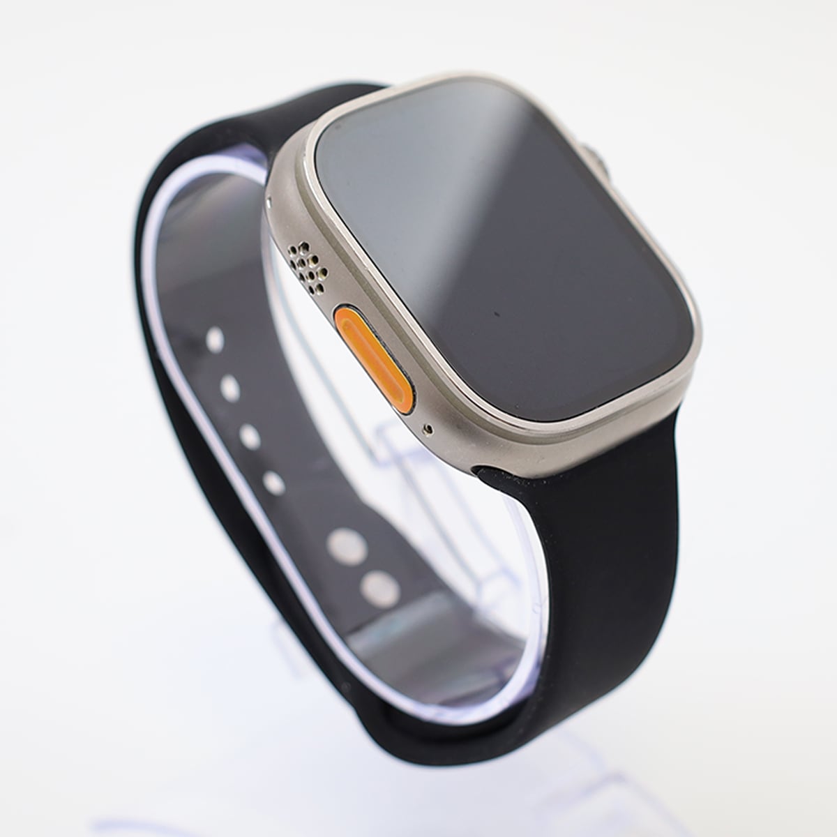 Apple Watch Ultra 2 GPS + Cellular Koperta 49mm z Tytanu w kolorze Naturalnym - bez paska - ekran