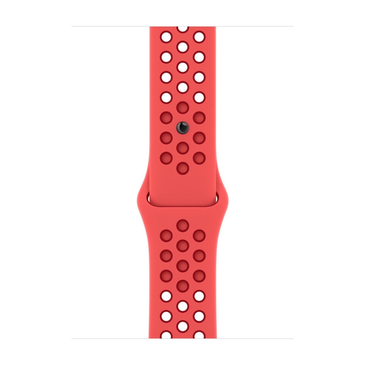 Apple Pasek sportowy Nike  w kolorze czerwonym do koperty 38mm / 40mm / 41mm / 42mm - rozmiar S/M/L