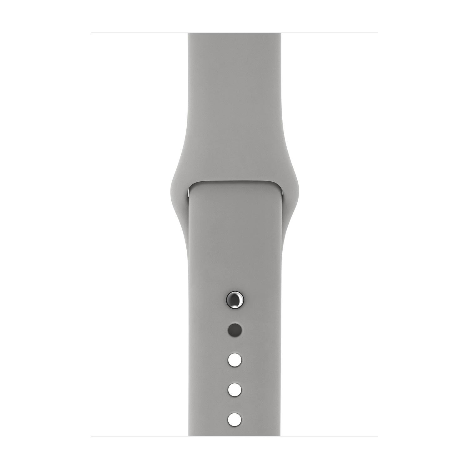 Apple Pasek sportowy  w kolorze szarym do koperty 38mm / 40mm / 41mm / 42mm - rozmiar S/M/L