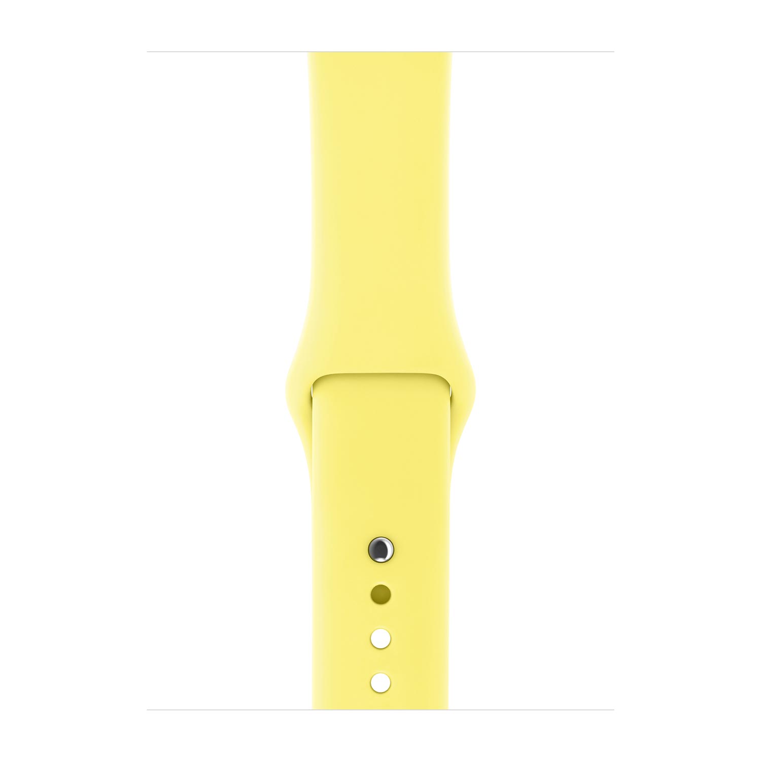 Apple Pasek sportowy  w kolorze lemoniady do koperty 38mm / 40mm / 41mm / 42mm - rozmiar S/M/L