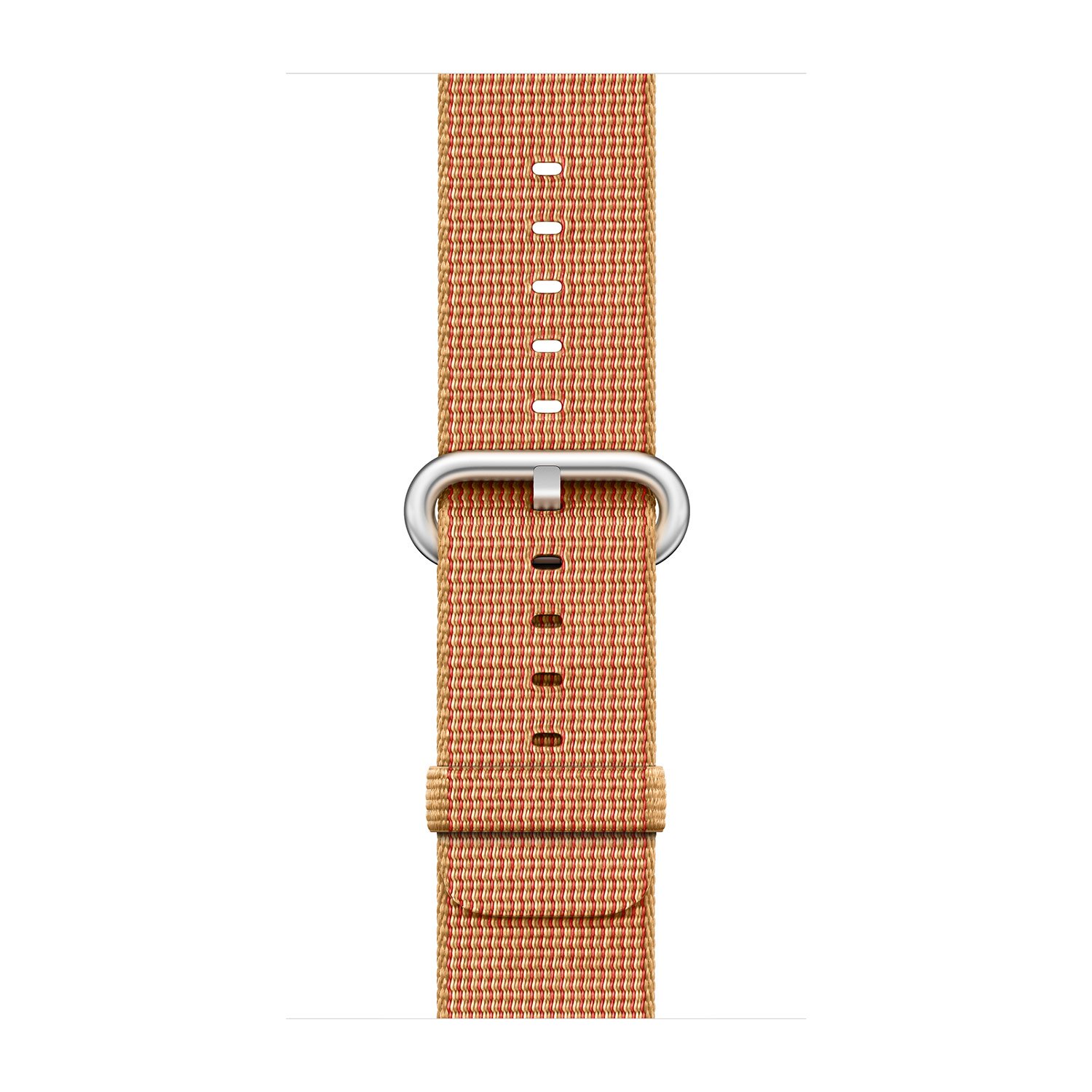 Apple Pasek nylonowy w kolorze złotym/czerwonym do koperty 42mm / 44mm / 45mm / 46mm / 49mm - rozmiar M/L