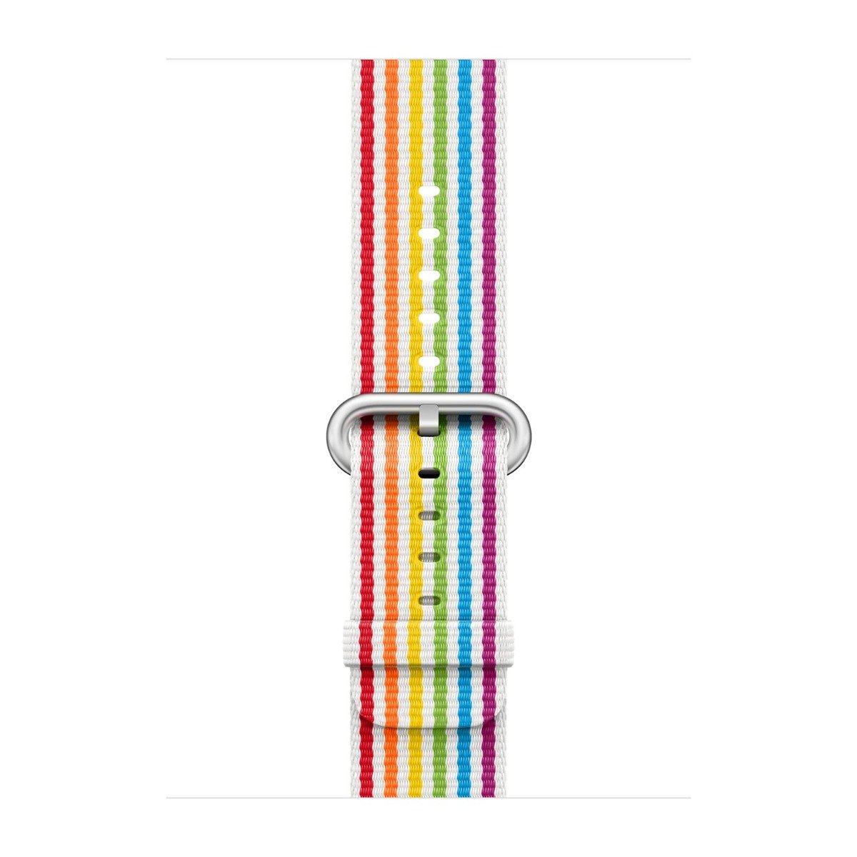Apple Pasek nylonowy w kolorze Pride Edition do koperty 38mm / 40mm / 41mm / 42mm - rozmiar S/M