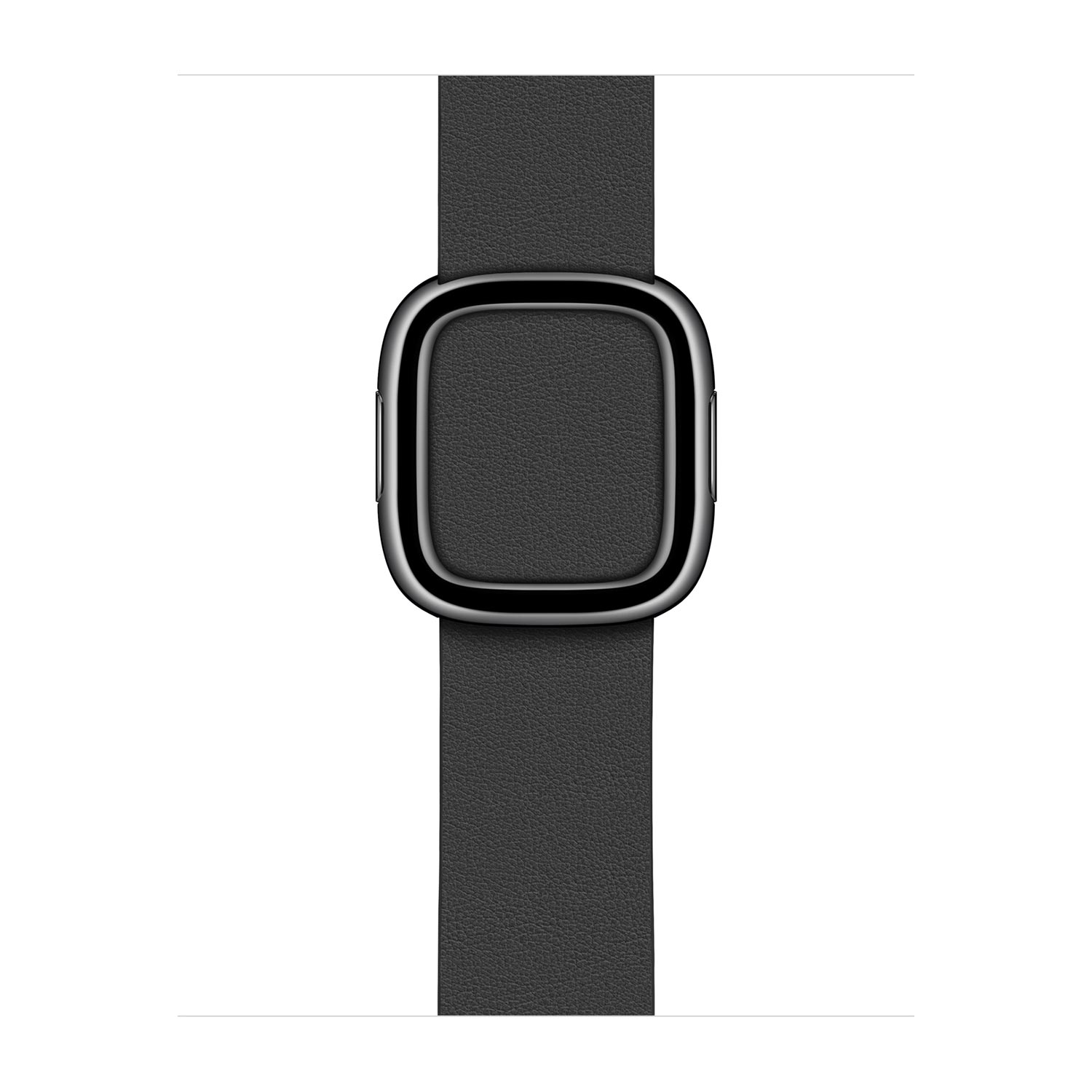 Apple Pasek z klamrą nowoczesną w kolorze czarnym do koperty 38mm / 40mm / 41mm / 42mm - rozmiar S