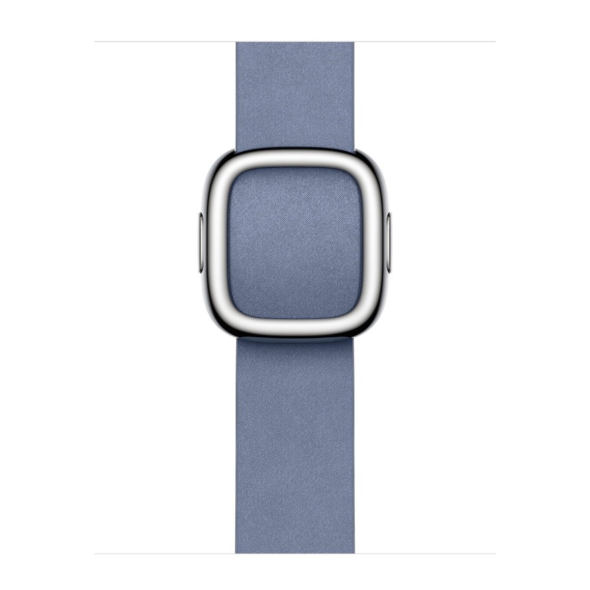 Apple Pasek z klamrą nowoczesną w kolorze lawendowego błękitu do koperty 38mm / 40mm / 41mm / 42mm - rozmiar S