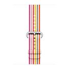 Apple Pasek nylonowy w kolorze różowym (prążki) do koperty 42mm / 44mm / 45mm / 46mm / 49mm - rozmiar M/L - 923-02363