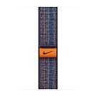 Apple Opaska sportowa Nike  w kolorze błękitnym/pomarańczowym do koperty 38mm / 40mm / 41mm / 42mm - rozmiar uniwersalny - 923-09513