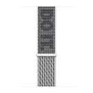 Apple Opaska sportowa Nike  w kolorze śnieżnobiałym/czarnym do koperty 38mm / 40mm / 41mm / 42mm - rozmiar uniwersalny - 923-07924