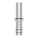 Apple Pasek nylonowy w kolorze białym (prążki) do koperty 42mm / 44mm / 45mm / 46mm / 49mm - rozmiar M/L - 923-02194