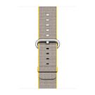 Apple Pasek nylonowy w kolorze żółtym/jasnoszarym do koperty 38mm / 40mm / 41mm / 42mm - rozmiar S/M - 923-01326