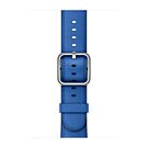 Apple Skórzany pasek z klamrą klasyczną w kolorze ostrego błękitu do koperty 38mm / 40mm / 41mm / 42mm - rozmiar S/M - 923-02356