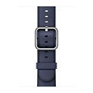 Apple Skórzany pasek z klamrą klasyczną w kolorze północnego błękitu do koperty 38mm / 40mm / 41mm / 42mm - rozmiar S/M - 923-01685