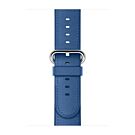 Apple Skórzany pasek z klamrą klasyczną w kolorze morskiego błękitu do koperty 38mm / 40mm / 41mm / 42mm - rozmiar S/M - 923-01339