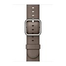 Apple Skórzany pasek z klamrą klasyczną w kolorze szarobrązowym do koperty 38mm / 40mm / 41mm / 42mm - rozmiar S/M - 923-01684