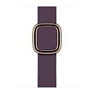 Apple Pasek z klamrą nowoczesną w kolorze śliwki do koperty 38mm / 40mm / 41mm / 42mm - rozmiar S - 923-03627
