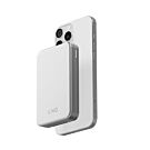 LINQ Powerbank magnetyczny 3in1 do iPhone / AirPods / Apple Watch 8.000 mAh kompatybilny z MagSafe - Srebrny - LQWPS082 LINQ Powerbank magnetyczny 3in1 do iPhone / AirPods / Apple Watch 8.000 mAh kompatybilny z MagSafe - Srebrny - LQWPS082