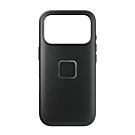Peak Design Everyday Clarino Etui do iPhone 17 Pro - Czarne - M-MC-CF-BK-1