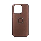 Peak Design Mobile Everyday Etui do iPhone 15 Pro z MagSafe - Bordowe - M-MC-BK-RD-2