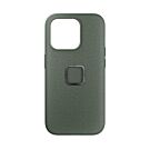 Peak Design Mobile Everyday Etui do iPhone 15 Pro z MagSafe - Szarozielone - M-MC-BK-SG-2